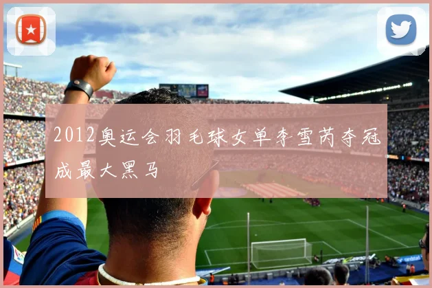 2012奥运会羽毛球女单李雪芮夺冠成最大黑马